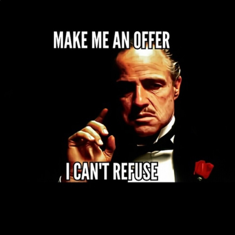 Make me an offer